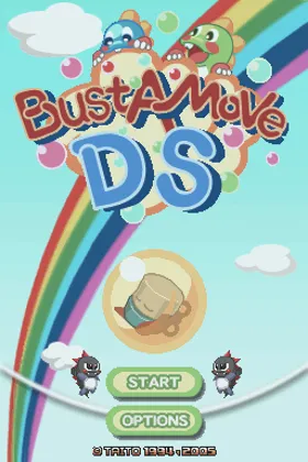 Bust-A-Move DS (USA) screen shot title